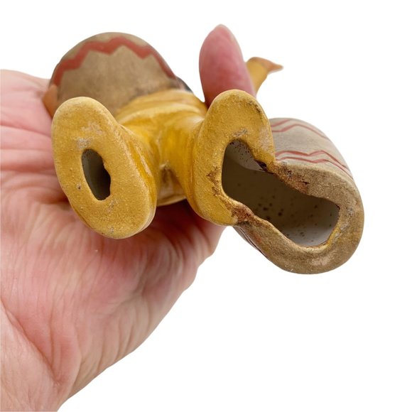 Vtg Thanksgiving Decor Native American Indian Figurine Duncan Enterprises 1981 - Picture 12 of 13